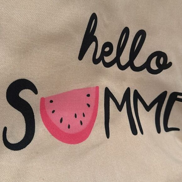 Hello Summer Beach Bag Tote - Picture 2 of 11